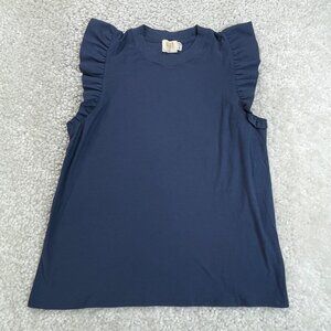 Nation LTD Flutter Tee Blue
